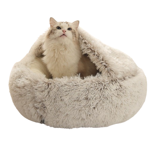2-in-1 Plush Pet Bed