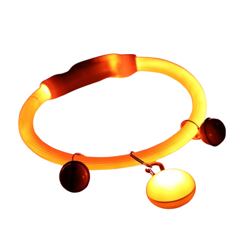 Dog Shiny Dog Collar Pet Luminous Dog Walking Light Dog Collar Collar